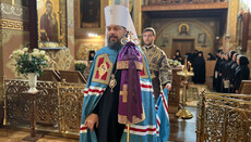 Metropolitan Filaret of Lviv comments on demolition of church in Lviv