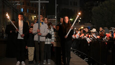 Russian and Ukrainian read out messages for peace on Good Friday in Vatican