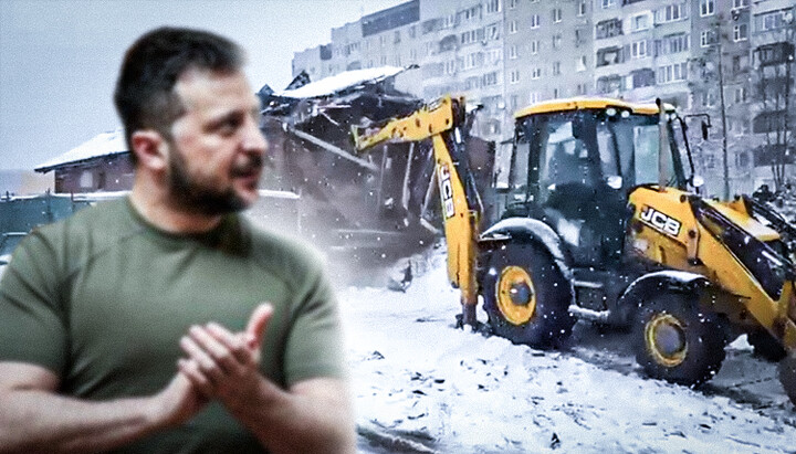 The authorities are destroying the temples of the UOC. Photo: UOJ