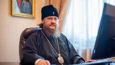 Metropolitan Theodosy addresses the flock from house arrest