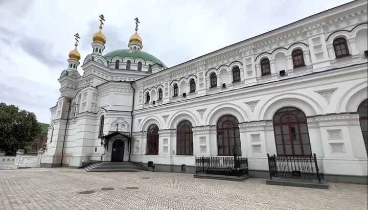 Closed Refectory Church of the Kyiv-Pechersk Lavra. Photo: screenshot of the video of the Information and Education Department of the UOC