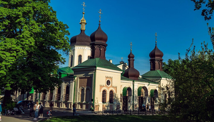 The Jonah Monastery of the UOC in Kyiv. Photo: bezviz