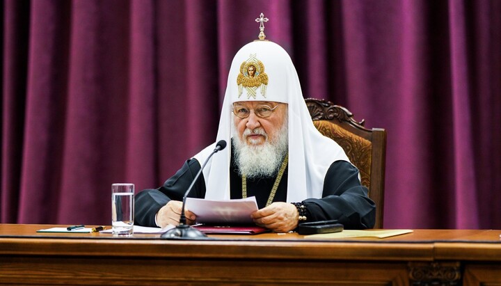 Patriarch Kirill of the Russian Orthodox Church. Photo: Patriarchia.ru