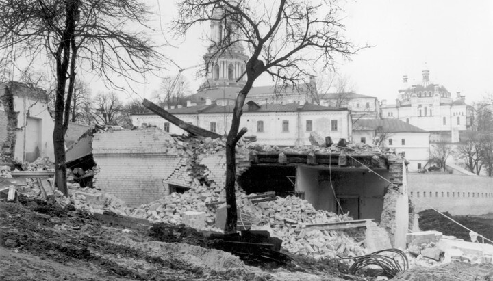 The state of the Lavra, in which the monastery received it after the USSR. Photo: Educational Department of the UOC