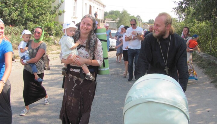 Cross procession from Brailiv in 2017. Photo: UOJ