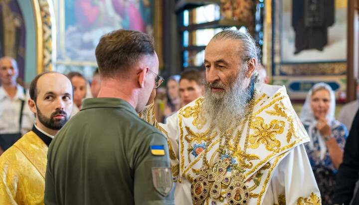 Primate of the Ukrainian Orthodox Church Metropolitan Onuphry. Photo: news.church.ua