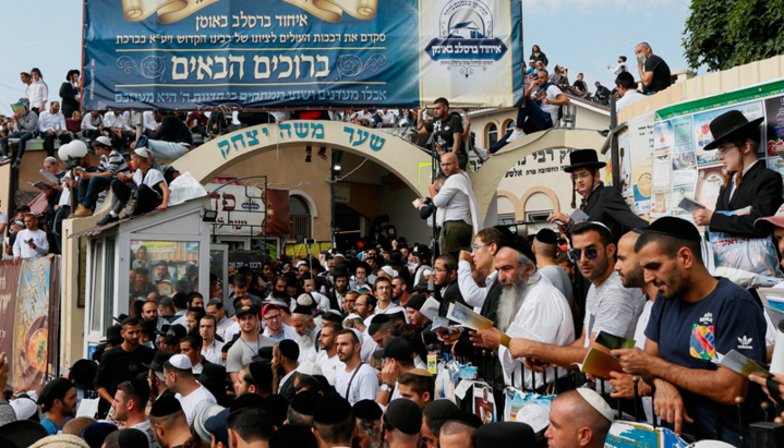 Pilgrims from Israel to Uman. Photo: tsn.ua