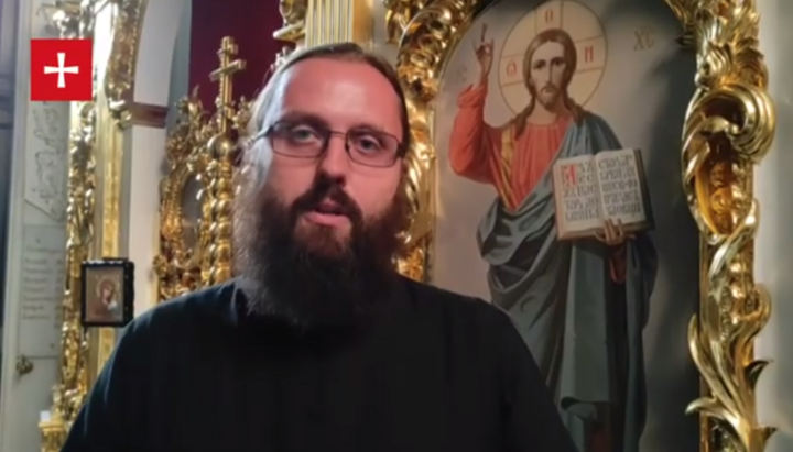 The rector of the seized church in Bortnychi, Archpriest Alexy Hodun. Photo: 