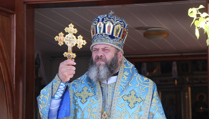 "Metropolitan" Mikhail Zinkevych of the OCU. Photo: Facebook of the Volyn Eparchy of the OCU