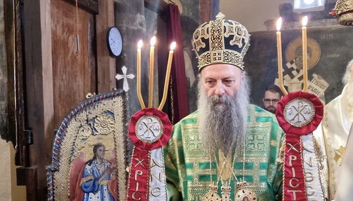 Patriarch Porfirije. Photo: spc.rs