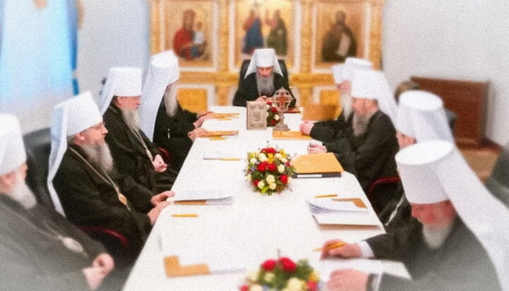 A session of the Holy Synod of the UOC. Photo: UOJ