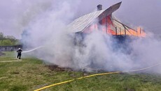 Fire breaks out at UOC monastery near Kovel, eparchy suspects arson