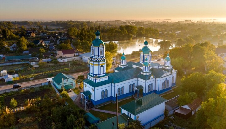 The Protection of the Mother of God Church in Trebukhiv, seized by the OCU. Photo: brovary.net.ua