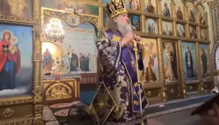 Metropolitan Luke addressed the faithful. Photo: Zaporizhzhia Eparchy