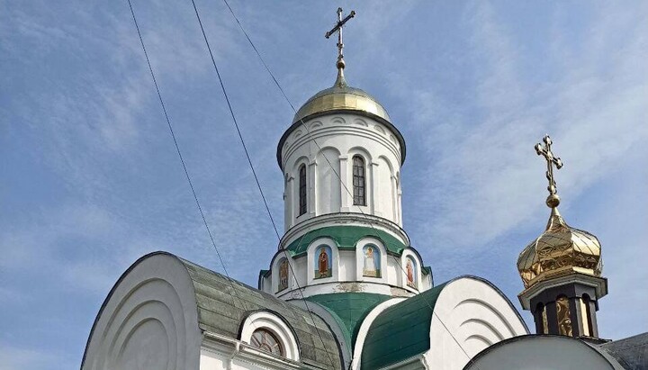 The Church of the Holy Mandylion (UOC) in Korsun-Shevchenkivskyi. Photo: t.me/dozor_kozak1