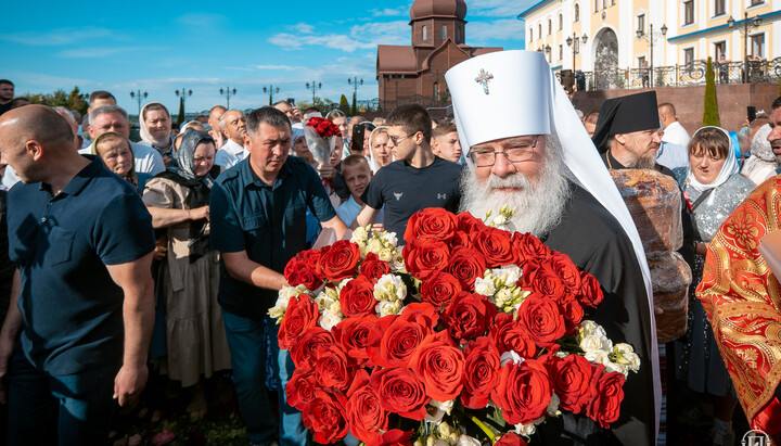 His Beatitude Metropolitan Tikhon of All America and Canada at the Bancheny Monastery. Photo: news.church.ua