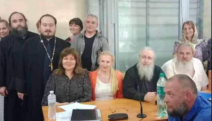 Metropolitan Arseniy in court. Photo: 1kozakTv