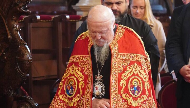 Patriarch Bartholomew. Photo: Phanar's Facebook