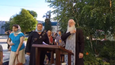 Prayers for imprisoned faithful continue near Kyiv-Pechersk Lavra