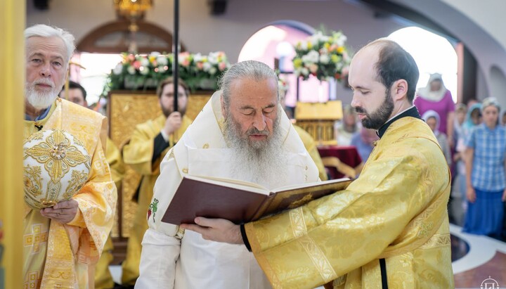 His Beatitude Metropolitan Onuphry of the UOC. Photo: UOC