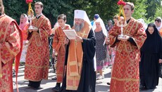 Cross procession in Chernihiv Region prays for peace in Ukraine