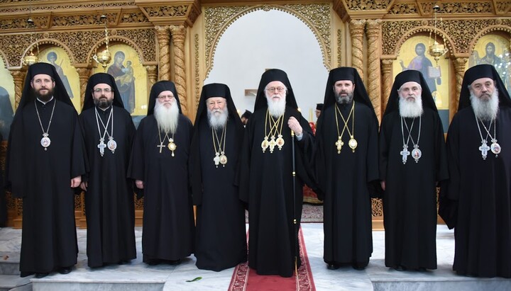 The Synod of the Albanian Orthodox Church. Photo: orthodoxalbania