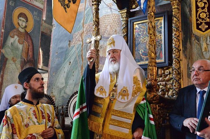 Patriarch Kirill of Moscow and all Russia continues his pilgrimage visit to Mount Athos (PHOTO, VIDEO)