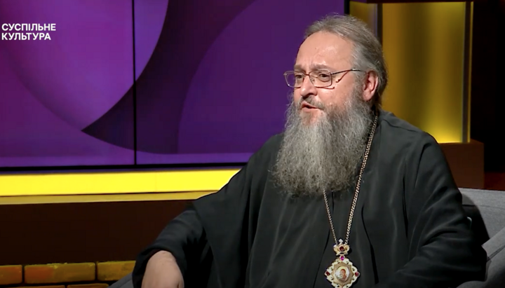 Metropolitan Clement. Photo: Screenshot from Suspilne video