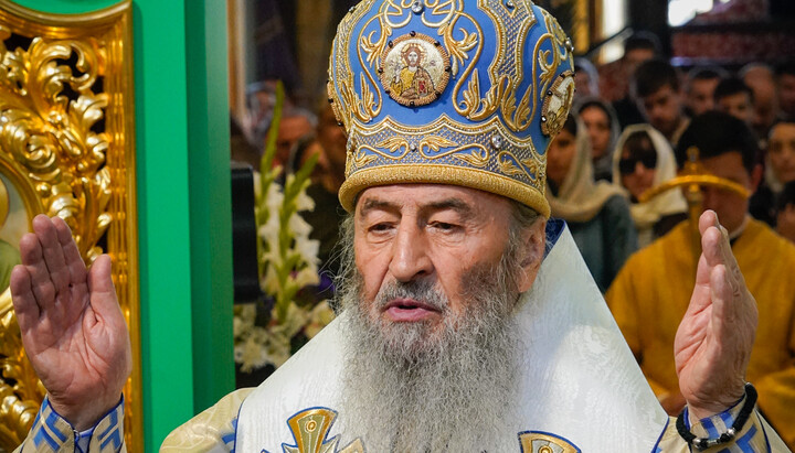 His Beatitude Metropolitan Onuphry of Kyiv and All Ukraine. Photo: Kyiv-Pechersk Lavra