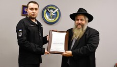 Chief rabbi blesses GUR head Budanov