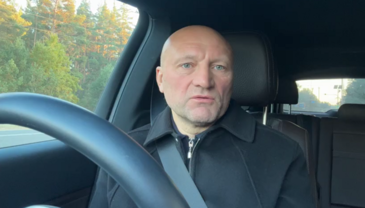 Mayor of Cherkasy Bondarenko. Photo: Facebook video screenshot