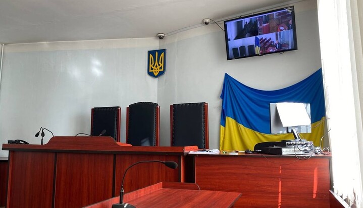 A courtroom in Cherkasy. Photo: Suspilne