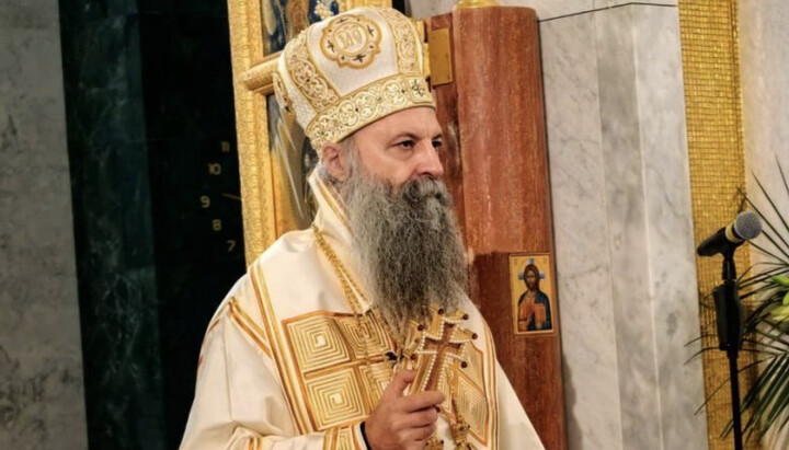 Patriarch Porfirije. Photo: spc.rs