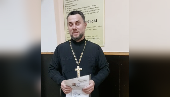 Roman Hryshchuk claims that UOC parishioners have serious mental disorders. Photo: Hryshchuk's Facebook