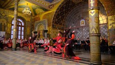 Song and Dance Ensemble performs in Lavra's Refectory Church