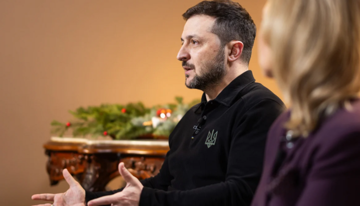 Volodymyr Zelensky. Photo: Screenshot from the President's interview video