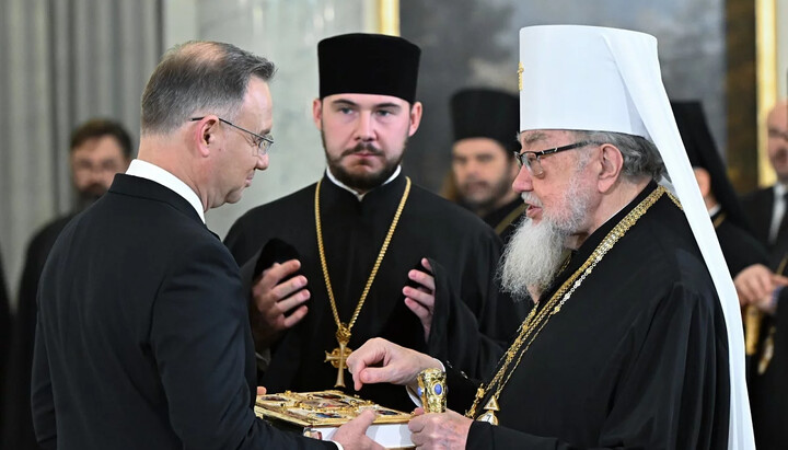 The President of Poland and the Primate of the Polish Church. Photo: polskieradio website