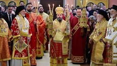 Kryepeshkopi Joani dhe Elpidofori kryesuan liturgjinë panortodokse në Massachusetts