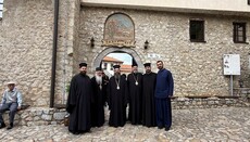 Mitropoliti i Korçës vizitoi Manastirin e Shën Naumit pranë Ohrit