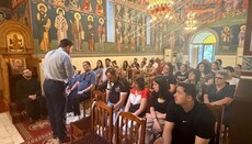Takim për shëndetin e enorisë lokale në Kishën e Shën Anës, Korçë