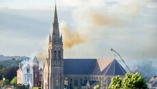 Zjarri shkatërroi ish-manastirin në Downpatrick