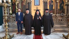 Kisha Bullgare fton Patriarkun Bartolomeu për festën e Shën Joanit të Rilës