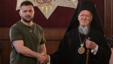 Patriarku Bartolomeu quhet mbështetës i Ukrainës në Kiev