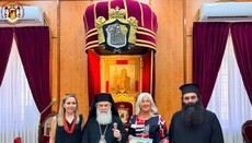 Patriarku Teofil pret në Jeruzalem të dërguarin e Izraelit për botën e krishterë