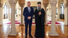 Patriarku Porfirije takoi Komisionerin për Barazi në Beograd