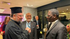 Mitropoliti i Akras merr pjesë në pritjen e Ambasadës Egjiptiane në Gana