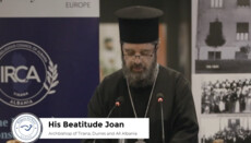 Kryepiskopi Joan flet për paqen në Forumin Europian Ndërfetar