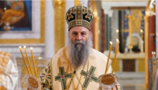 Patriarku Porfir uroi Mitropolitin Onufri për 12-vjetorin në Kiev