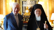 Patriarku Ekumenik Bartolomeu takohet me Mbretin Karol III në Skoci