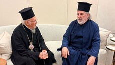Patriarku Bartolomeu mbërrin në Londër për takim me mbretin Karli III